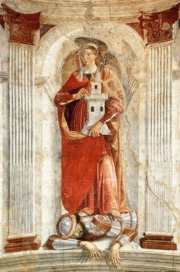 St Barbara, GHIRLANDAIO, Domenico